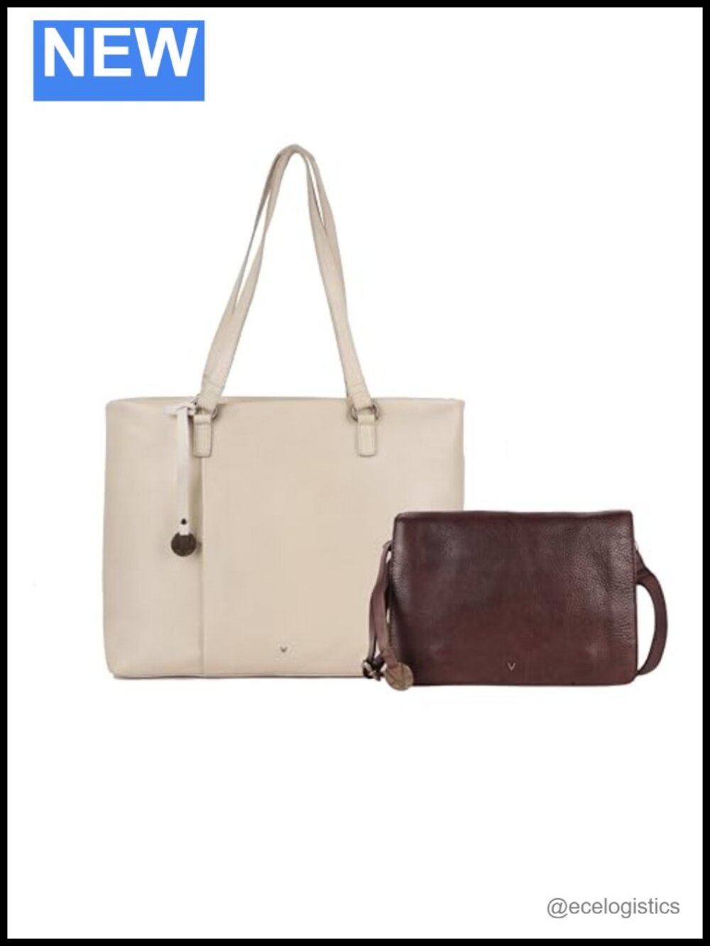 Genuine Italian Leather Tote Crossbody Satchel Purse Women's Shoulder Bag